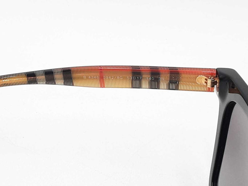 Burberry Elsa Black & Nova Check Sunglasses Fw0925czdu