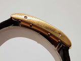 Cartier Tank Americaine 8012905 24 18k Yg Leather Band Quartz Watch Do0325prxzde