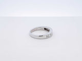 1.71 Cttw Diamond & 14k White Gold Channel Ring 4.7 Grams Size 7 Fw0925iwzdu
