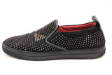 Fendi Monster Studded Slip On Sneakers Size 11 Eb0925lorde