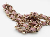 Chanel Mini Pink & White Tweed Quilted Clutch With Chain Eb0926oxxzde