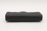Chanel Classic Black Caviar Long Flap Wallet Sd0425wzxsa