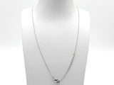 1.15 Dwt Lab Diamond Pendant Chain Sterling Sliver Jg1225rzmia