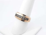0.27 Cttw Diamond Wedding Band In 10k Yellow Gold 5.5 Grams Size 7.5 Fw0526ocrdu