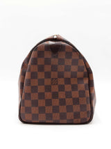 Louis Vuitton Speedy 30 Handbag In Damier Ebene Coated Canvas Fw1225rzxdu