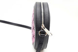 Gucci Gg Monogram Pink Canvas Round Crossbody Bag Eb0526pxzde