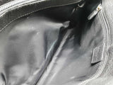 Christian Dior Black Leather Jeans Pocket Shoulder Tote Bag Do0525oxzde