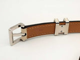 Hermes Pop H 15 Epsom Leather Belt In Craie Fw1024lrxsa