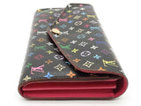 Louis Vuitton X Murakami Sarah Black Multicolor Monogram Wallet Do0926lorde