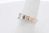 0.62cttw Diamond Ring In 14k Yellow Gold 5.6 Grams Size 6.25 Eb0525czxsa