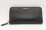 Fendi Zip Around Black Leather Wallet Sd0425rzsa