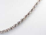 14k White Gold Rope Chain 26.1 Grams 25 Inch Eb1024ocxsa