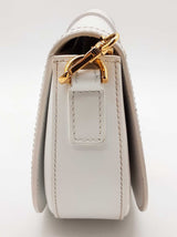 Versace Greca Goddess White Leather Shoulder Bag Do0825pxzde