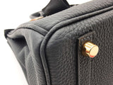 Hermes Birkin 25cm Gris Misty Gray Togo Gold Hardware Handbag Do0626oxzxzde