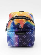 Louis Vuitton Backpack Bag Charm Key Holder In Monogram Sunset Canvas Fw0626crdu