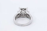 2.2ctw Diamond Ring In 14k White Gold 8.5 Grams Size 8 Eb1125sxzdu