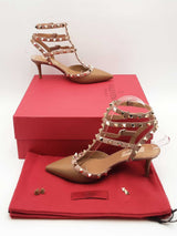 Valentino Garavani Rockstud Caged Pumps Size 35.5 Eb0626lorsa