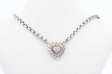 David Yurman Cable Heart Pendant Sterling Silver 15 Grams 16 Inch Eb1125orxdu