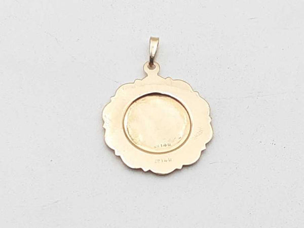 14k Yellow Gold 2.9 Grams Star Of David Pendant Aa0525lprsa
