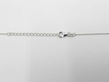 1.50 Dwt Lab Diamond Necklace & Earring Ensemble Sterling Sliver Mk1225rzmia