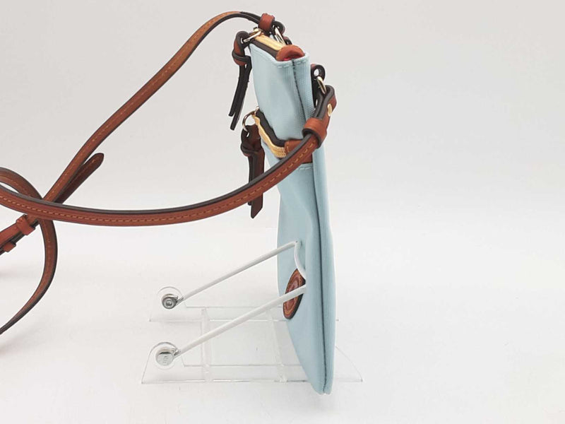 Dooney & Bourke Double Zip Nylon Crossbody Bag Blue Aa0925lrsa