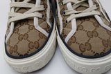 Gucci Tennis 1977 Gg Canvas High Top Sneakers Size 39.5 Eb1026lcrsa