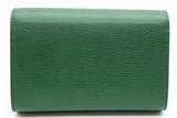 Gucci Dionysus Emerald Green Leather Chain Wallet Eb0526cxzde