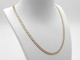 14k Yellow Gold Cuban Link Chain Necklace 11.6g 21in Vc0226irzmia