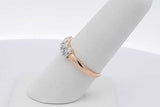 0.9cttw Lab Grown Oval Diamond Ring In 14k Yellow Gold 1.5g Size 7 Eb0826prxsa