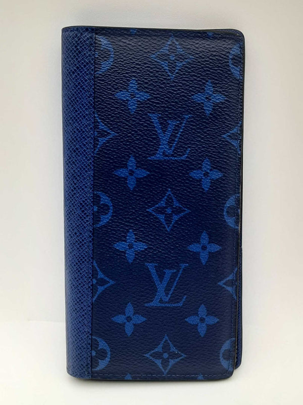 Louis Vuitton Monogram Taigarama Brazza Wallet Eb1124orxsa