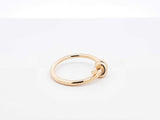 Tiffany & Co. Tiffany Knot Ring In 18k Yellow Gold 3.5g Size 5.5 Fw0526lxzxdu