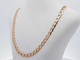 10k Yellow Gold 7 Grams Concave Curb Chain 20 Inches Aa0326wzxsa