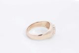 Sapphire & Diamond Ring In 14k Yellow Gold 7.5 Grams Size 9 Eb0425oirsa
