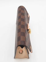 Louis Vuitton Damier Ebene Vavin Chain Wallet Eb0626cxzsa