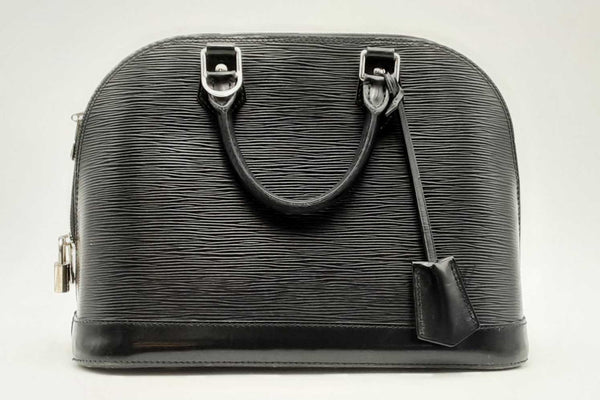 Louis Vuitton Black Epi Textured Leather Alma Top Handle Bag Eb0824wxzsa