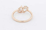 1.62cttw Lab Grown Pear Shaped Diamond Ring 14k Yellow Gold 2.7g Sz 7 Eb826crxsa