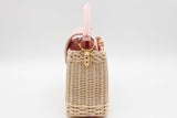Louis Vuitton Mini Capucines Rattan Top Handle Bag Eb0926oexzsa