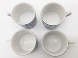 Gucci Multicolored Guccissimo Porcelain Small Mug And Saucer Set 4 Do1225irxde