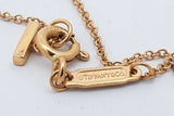 Tiffany & Co. 18k Yellow Gold Tiffany T Smile Pendant Necklace 2.8g Eb0426pxzsa