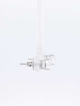2.0 Cttw Lab-grown Diamond Stud Earrings In 14k White Gold 1.1 Gram Fw0326wcrdu