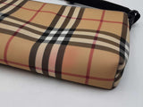 Burberry Classic Shoulder Bag In Nova Check Coated Canvas Fw1225lixdu