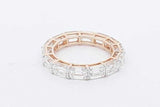 5.46cttw Lab Grown Diamond Eternity Band 14k Yellow Gold Size 5.75 Eb0826lorxsa