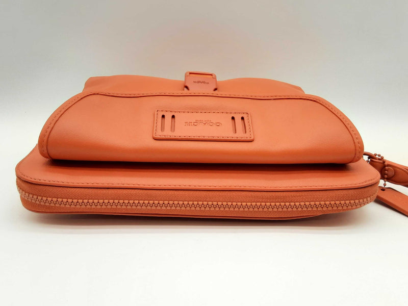 Coach Spicy Orange Ranger Leather Pouch Do0824oxde