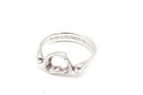 Tiffany & Co. 925 Silver Peretti Heart Ring 2.4 Grams Size 5  Jr1025rzmia