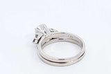 Approx. 0.6ctw Diamond Ring In 14k White Gold 3.6 Grams Size 5 Eb1224pxzdu