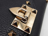 Valentino Garavani Rockstud Leather Wallet Sd0625lpzsa