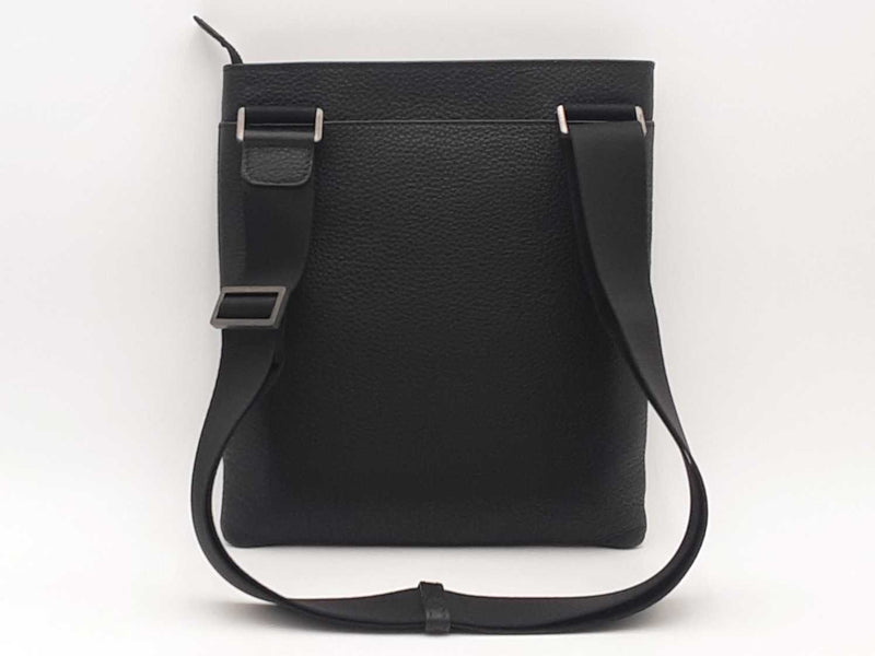 Salvatore Ferragamo Grained Leather Crossbody Black Aa0825oxzsa
