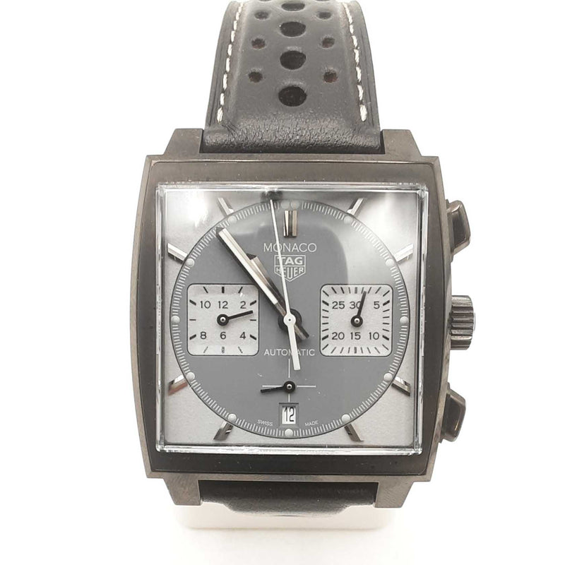 Tag Heuer Monaco Chronograph Night Driver 39mm Watch Sd0725wzxzsa
