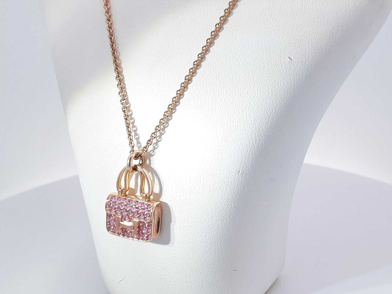 18k Rose Gold Hermes Amulettes Constance Pendant 11 G 16 In Aa0825wozxsa