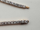 3.55 Cttw Lab Grown Diamonds 14k Gold 3.41g Tennis Bracelet 6.75 In Do0726lwxzde